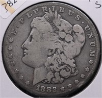 1882 S MORGAN DOLLAR G