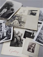 1910 - 1940s black white photos originals RPPC