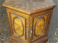 Decorative Hexagon Shaped Side Table