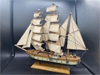 Vintage Gorch Fock Model Ship