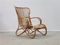 Dutch Belse 8 Rattan Armchair Easy Chair