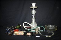 Hookah sets (2); Hoses; Tobacco Smoke pipes