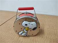 Valentine's Snoopy Tin Lunchbox