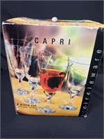 Capri 11oz Goblets with box