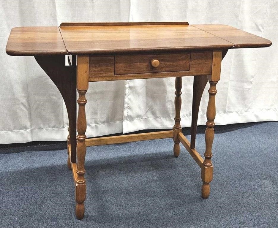 Vintage Stickley Furniture Drop Leaf Writing Table