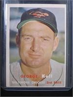 1957 TOPPS #230 GEORGE KELL ORIOLES VINTAGE