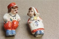 Dutch Motief Salt and Pepper Shakers