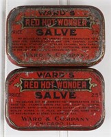 Ward's Red Hot Wonder Salve Tins