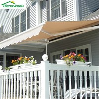 Diensweek 15'x10' Patio Awning Retractable Fully