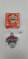 Old fashioned past Coca-Cola bottle opener