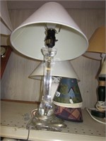 (2) Lamps / Extra Shades