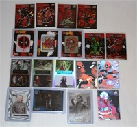 Entertainment Cards - Dead Pool, Thrones, Walking
