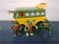 1989 Ninja Turtles Van TMNT & Ninja Turtles