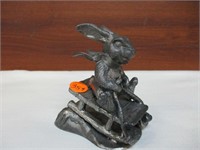 Ricker 2010 Metal Rabbit Figure 17/500