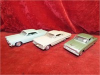 (3)Promo cars 1960's Ford Futura, Chevrolet