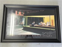 Signed Picture Boulevard of Broken Dreams Painted