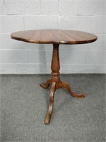 Solid Wood Tilt Top Table
