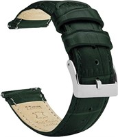 Barton Alligator - Quick Open Leather Strap  -