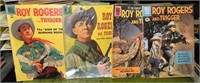(4) 1950/60's Dell Roy Rogers & Trigger Comicbooks