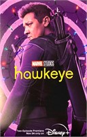 Autograph Hawkeye Poster