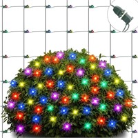 132 LED 5ftx5ft Christmas Net Lights