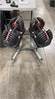 BOWFLEX WEIGHT EQUIPMENT