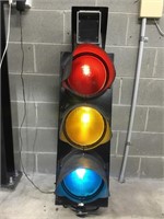 Original Metal Traffic Lights with Detector