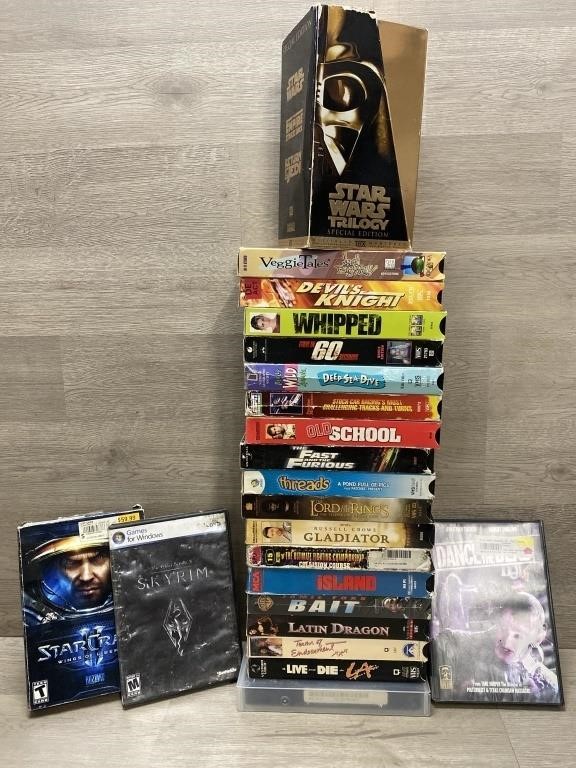 Special Edition Star Wars Trilogy VHS Set & Others