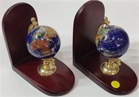 Globe Bookends