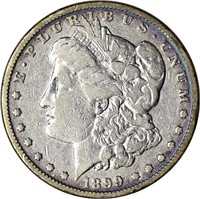 1899 MORGAN DOLLAR - FINE DETAILS, CLEANED