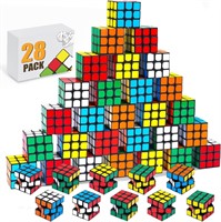 28 Pack Mini Cubes, Magic Puzzles