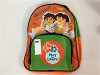 NICK JR. DORA TODDLER BACKPACK - NEW