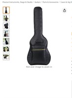 36 Inch Acoustic Guitar Bag Padded Double Shoulder
