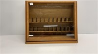 21.5x18’’ standing display shelf, condition as