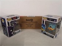 Rock jam microphone stand and Funko Pops