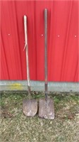 Shovels round point and Square