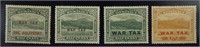 DOMINICA: 1916-1918 World War I War Tax Stamps