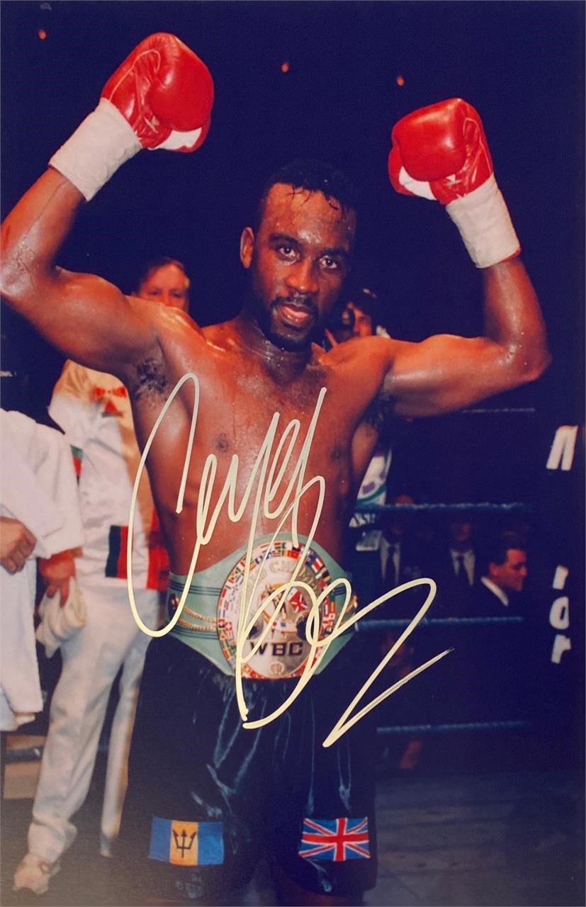 Autograph COA Sport Boxer Movie TV Show Music Photo D