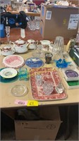 Tea Set, Decorative Plates, Knickknacks