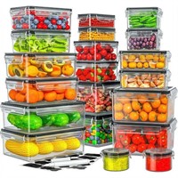 AISOON ASSORTED PLASTIC FOOD STORAGE CONTAINERS