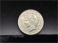 1923 U.S. PEACE SILVER DOLLAR