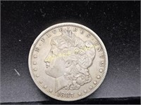 1887-O U.S. MORGAN SILVER DOLLAR