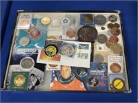 ASSORTED MEDALS AND TOKENS