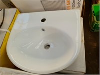 3 DRJ White Porcelain Hand Basins