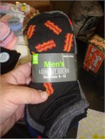 10 PAIR MENS ANKLE SOCKS SZ 9-13