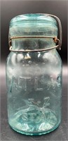 Antique Atlas EZ Seal Wire Top Fruit Jar