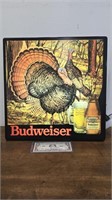 Anheuser-Busch Budweiser Beer Turkey Lighted