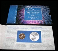 2000 U.S. Millennium Coinage & Currency Set