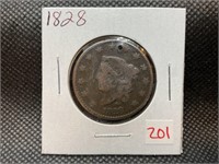 1828 LARGE CENT