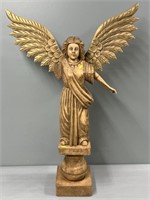 Carved Wood Angel